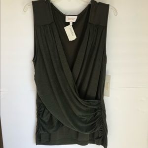 Women’s Olive Green Sleeveless Top